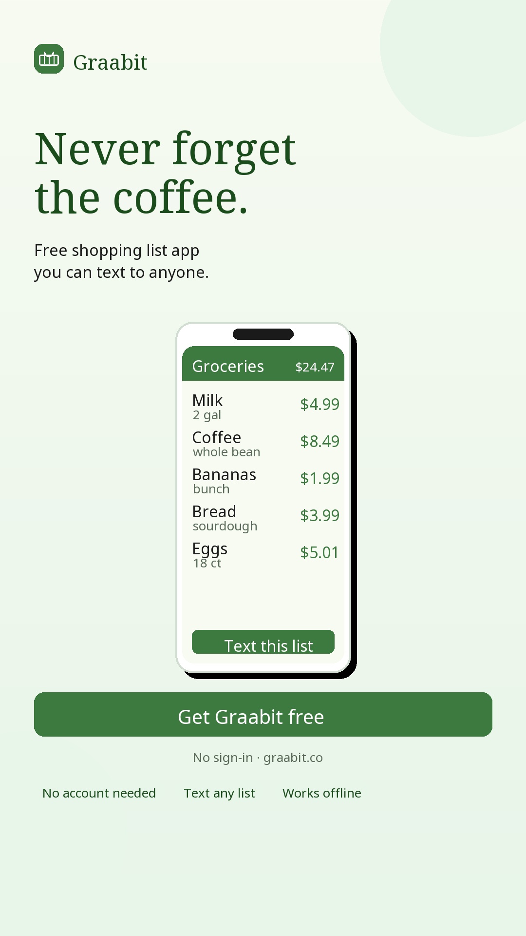 Tall Graabit ad preview for Reels, Stories, and TikTok